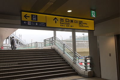 京急蒲田駅からのルート